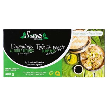 Tofu - Vegan and vegetable dumplings
