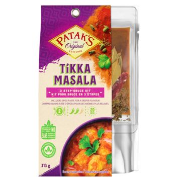 Kit sauce 3 étapes - Tikka masala