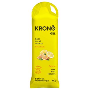 Citrus Flavour Energy Gel
