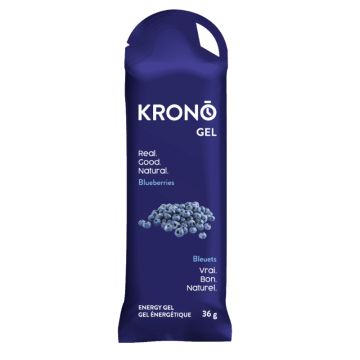 Gel énergie saveur bleuet