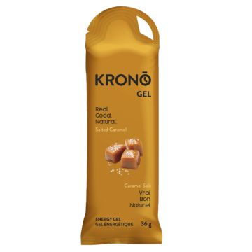 Gel énergie saveur caramel salé