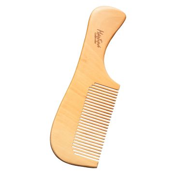 Wood Comb Natural With Handle