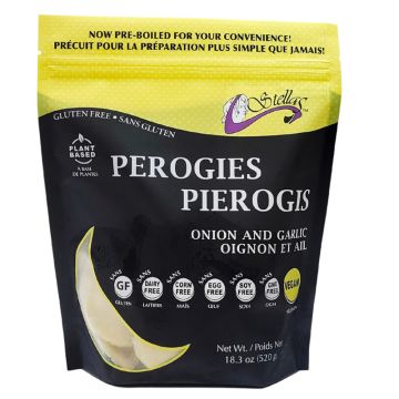 Perogies oignon et ail