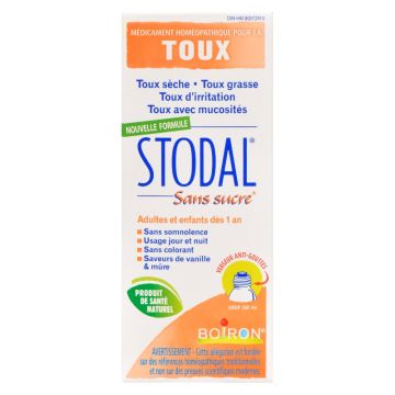 Stodal sans sucre - Toux