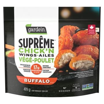 Frozen Vegetarian Chicken Wings Buffalo