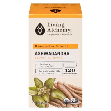 Ashwagandha fermenté biologique 120 mg - Stress