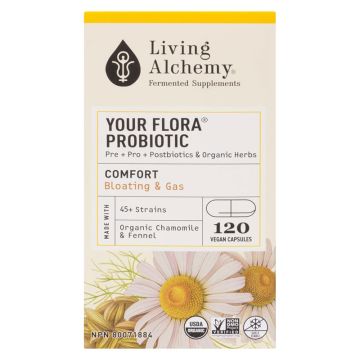 Organic Your Flora® Probiotic Comfort - Gas and Bloating