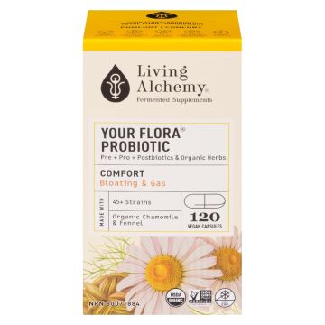 Organic Your Flora® Probiotic Comfort - Gas and Bloating