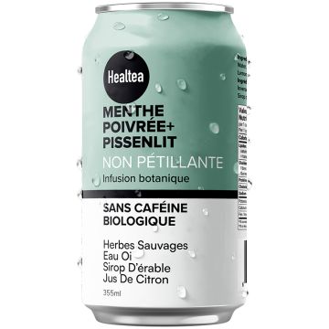 Infusion menthe poivrée et pissenlit non pétillante biologique