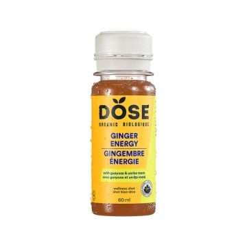 Organic Energy Shot - Ginger Lime and Guayusa