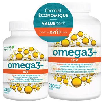 Omega 3 joy - Duo 240+60 gel