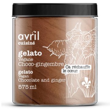 Gelato - Chocolate and Ginger Vegan