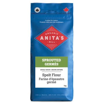 Organic Sprouted Spelt Flour - Whole Grain