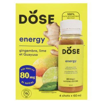 Shot- - Organic Energy 4x