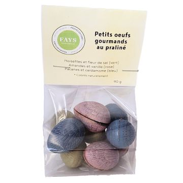 Petits œufs gourmands - Praliné