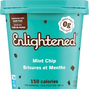 Crème glacée - Brisures et menthe