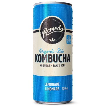 Organic Kombucha Lemonade No Sugar