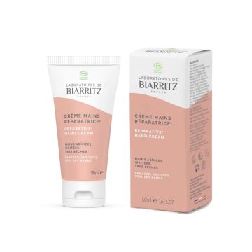 Organic repairing hand cream