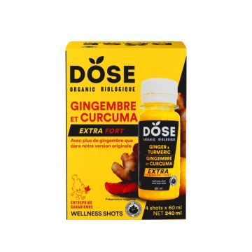 Shot - Extra Strong Ginger Turmeric extra Strong Organic