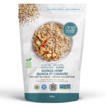 Gruau instantané germé - Quinoa et chanvre