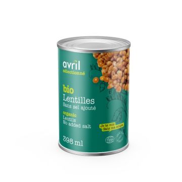 Organic Lentils No Added Salt 