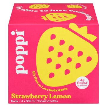 Soda fraise citron