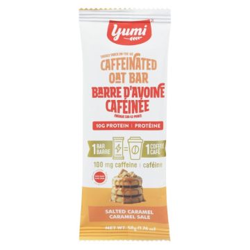 Barre avoine caféinée caramel salé