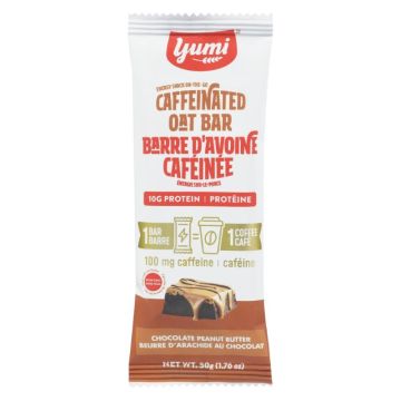 Barre avoine caféinée Beurre arachides au chocolat