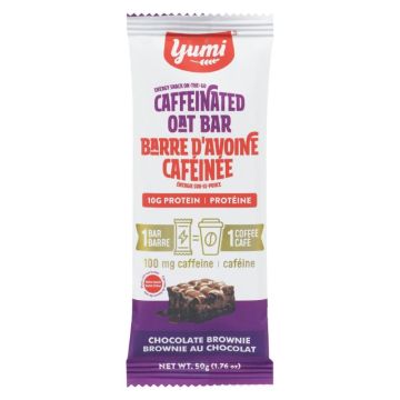 Barre avoine caféinée Brownie au chocolat