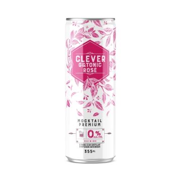 Boisson sans alcool -  Gin Tonic rose