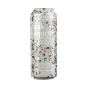 Boisson vineuse sans alcool Pink Piquette Zéro