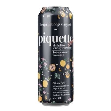Piquette Zero Alcohol Free Wine Drink 