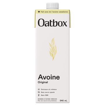 Boisson avoine enrichie original