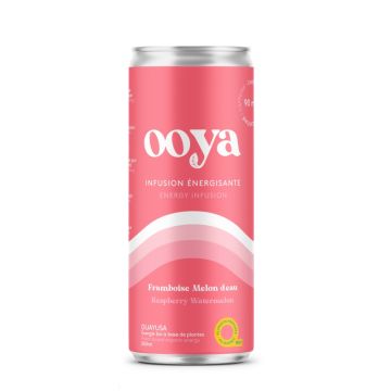 Infusion énergisante framboise melon d'eau