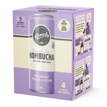Organic Kombucha Passion Fruit Sugar Free