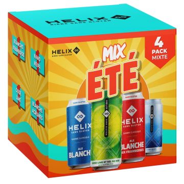 Bière sans gluten -  Mix été 4x