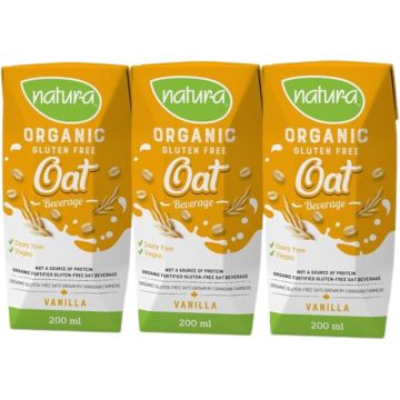 Gluten-Free Organic Oat drink Vanilla 