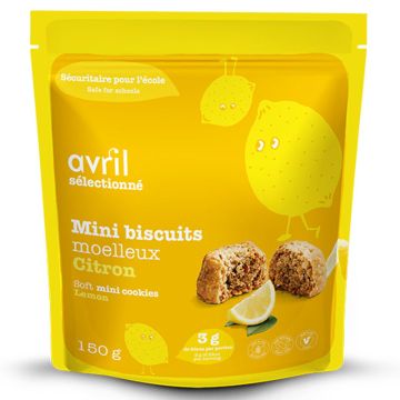 Mini biscuits moelleux citron