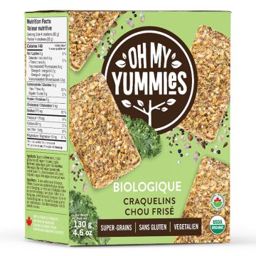 Organic Vegan Kale Crackers