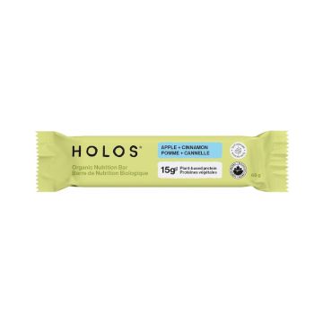 Barre de nutrition pomme cannelle biologique