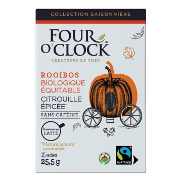 Organic Pumpkin Spiced Rooibos Herbal Tea