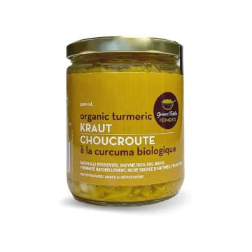 Choucroute curcuma biologique