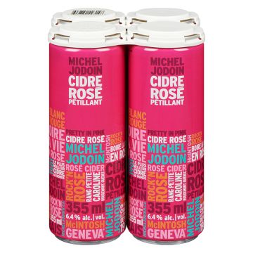 Cidre pétillant Rosé Alcool 6.4% 