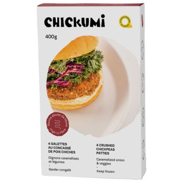 4 Crushed Chickpeas Patties