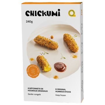 8 Bâtonnets houmous originaux