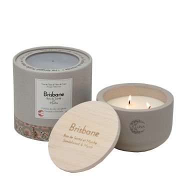Brisbanie Sandalwood and Myrrh Candle