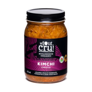 Kimchi chipotle biologique