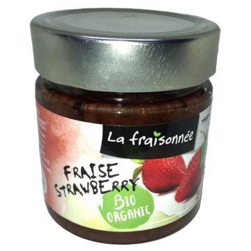 Confiture fraise biologique