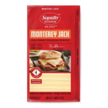  ​Lactose free Sliced Montery Jack Cheese