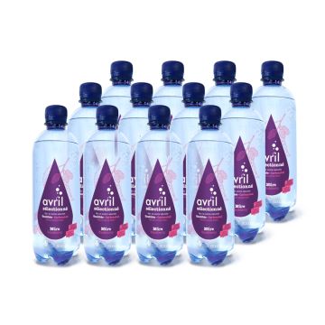 Organic Carbonated Spring Water Blackberry Flavor